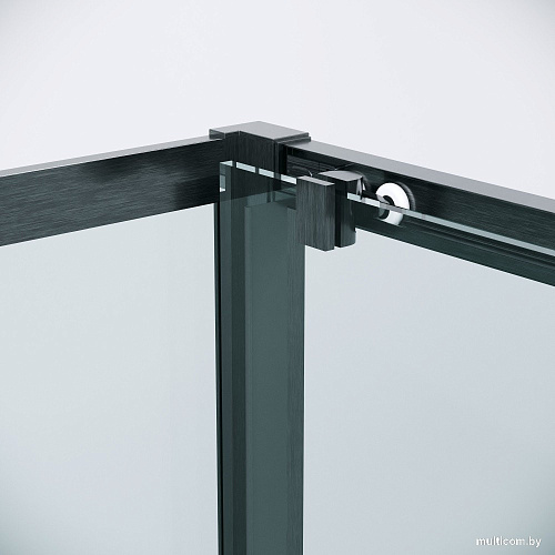 Душевой уголок Grossman Cosmo 110x80x195 120.K33.02.1180.42.00 (графит сатин/стекло прозрачное)