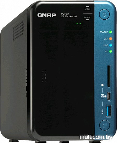 Сетевой накопитель QNAP TS-253B-4G