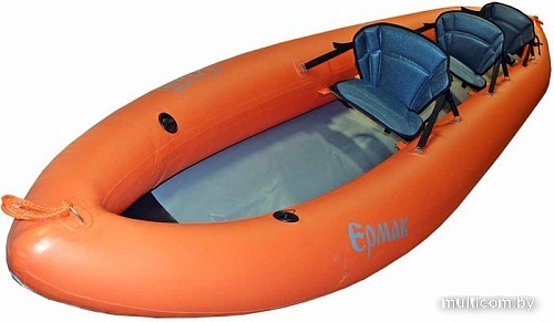Надувная лодка Вольный ветер Ермак 540 Смарт (серый)