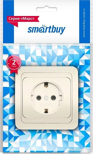 Розетка SmartBuy SBE-02i-16-S1-Z-c