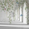 Виниловые обои Citydecor Flower Tunnel 3D 1 400x260
