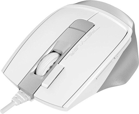 Мышь A4Tech Fstyler FM45S Air (серебристый/белый)