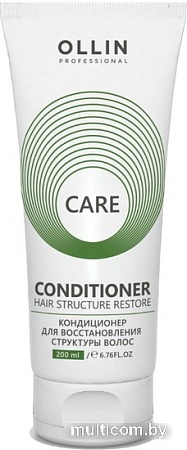 Кондиционер Ollin Professional Care для восстановления структуры волос 200 мл