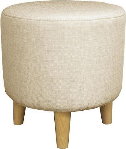 Пуфик Brioli Миньен (j1 кремовый)