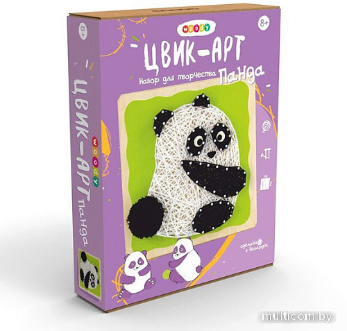 Набор для создания поделок/игрушек Woody Цвик-арт. Панда 02444