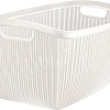 Корзина Idea Вязание 26 л (белый)