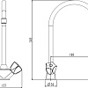 Смеситель Esko Moscow MS 06
