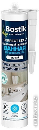 Герметик Bostik Perfect Seal Ванная Силикон Экстра (280 мл, белый)