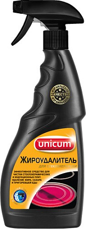 Средство для стеклокерамики Unicum Жироудалитель для стеклокерамики 500 мл