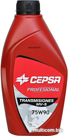 Трансмиссионное масло CEPSA Transmisiones 75W-90 MV-S 1л