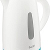 Электрочайник ЭлБЭТ EK 1.7-01P (белый/бирюзовый)