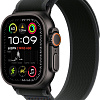 Умные часы Apple Watch Ultra 2 LTE 49 мм (титановый корпус, черный/черный, нейлоновый ремешок S/M)