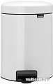 Brabantia Pedal Bin NewIcon 3 л (белый)