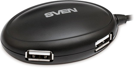 USB-хаб SVEN HB-401 Black