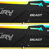Оперативная память Kingston FURY Beast RGB 2x32ГБ DDR5 5600 МГц KF556C40BBAK2-64