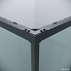 Душевой уголок Grossman Galaxy 100x90x195 300.K33.01.1090.21.00 (черный матовый/прозрачное стекло)