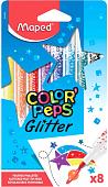 Фломастеры Maped Color Peps Glitter 845808 (8 шт)