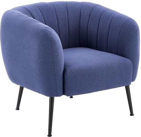 Стул-кресло Halmar Lusso (темно-синий)