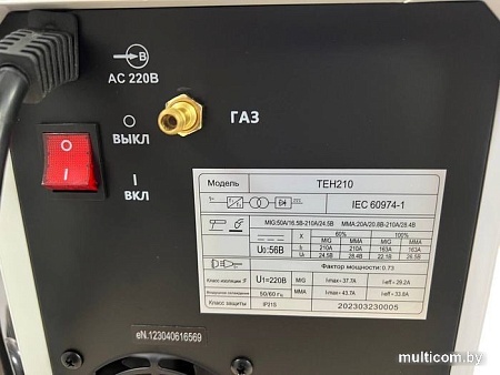 Сварочный инвертор ETECH TEH 210