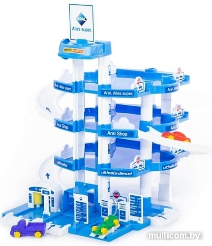 Элемент трека Полесье Паркинг Aral 4-уровневый 37879