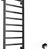 Полотенцесушитель Ростела Экспи Квадро V30 1/2&amp;quot; 8 перекладин 40x100 см (черный)