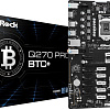 Материнская плата ASRock Q270 Pro BTC+