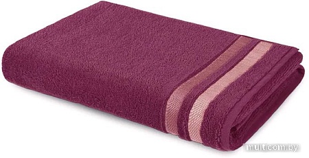 Полотенце Aquarelle Исландия 50x90 (темно-бордовый)