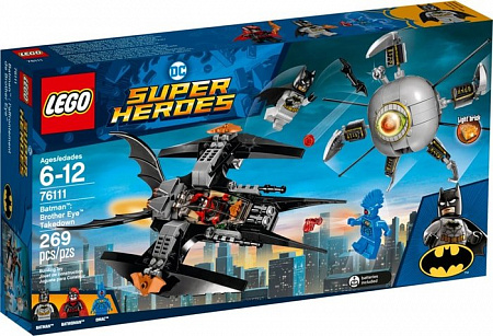 Конструктор LEGO DC Super Heroes 76111 Бэтмен: ликвидация Глаза брата