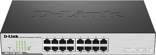 Коммутатор D-Link DGS-1100-16/ME/B2A