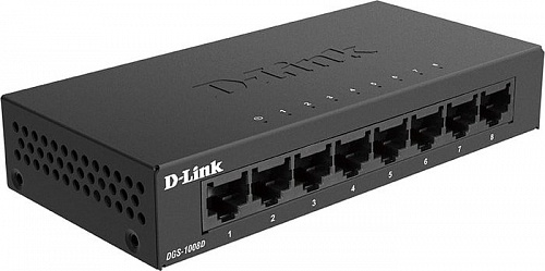 Неуправляемый коммутатор D-Link DGS-1008D/K2A