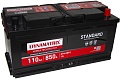 Автомобильный аккумулятор Dynamatrix Standard R+ 850A (110 А·ч)