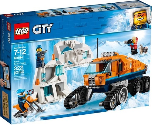Конструктор LEGO City 60194 Грузовик ледовой разведки