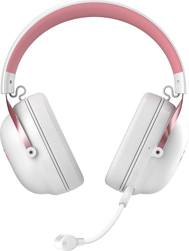 Наушники Defender Sabotauge (белый/розовый)