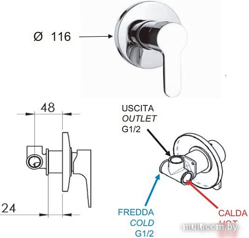 Смеситель Remer Winner W 30
