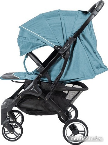 Коляска прогулочная «книга» Nobumi Sigma Муфта черная рама (ментол)