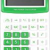 Бухгалтерский калькулятор Darvish DV-2716-12N (белый/зеленый)