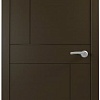 Межкомнатная дверь Юни Эмаль ПГ-25 90x200 (графит)