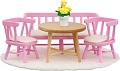 Мебель для кукольного домика Lundby Обеденный уголок 60207900
