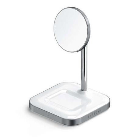 Беспроводное зарядное Satechi 2-in-1 Magnetic Wireless Charging Stand