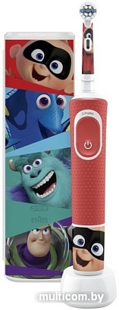 Электрическая зубная щетка Braun Oral-B Kids Pixar D100.413.2KX