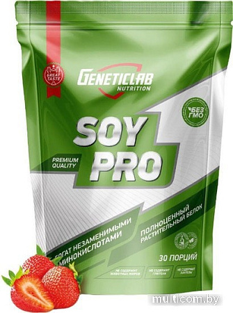 Geneticlab Soy Pro (900 г, клубника)