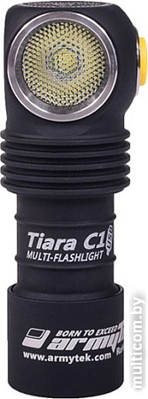 Фонарь Armytek Tiara C1 Magnet USB XP-L (теплый свет) +18650 Li-Ion