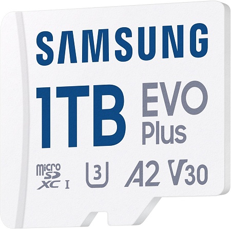 Карта памяти Samsung EVO Plus 2024 microSDXC 1TB (с адаптером)