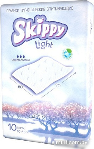 Набор одноразовых пеленок Skippy Light 60x90 (10 шт)