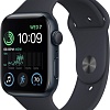 Умные часы Apple Watch SE 2 40 мм (алюминиевый корпус, полуночный/полуночный, спортивный силиконовый ремешок M/L)