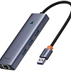 USB-хаб Baseus Flite Series 4-Port USB-A Hub B0005280A813-01