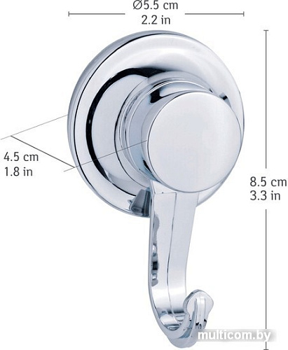 Крючок для ванны Tatkraft Swiss Line 10503-TK (4 шт)