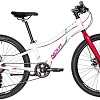 Велосипед Novatrack Novara 6.D 2025 24AHD.NOVARA.10WT5 (белый)