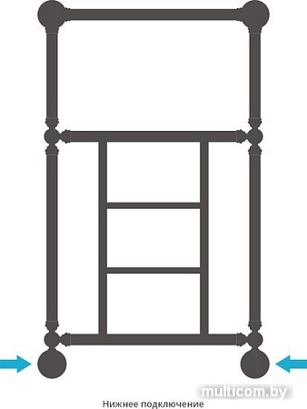 Полотенцесушитель Сунержа Ренессанс 1452 860x500 00-0282-8650