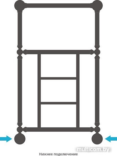 Полотенцесушитель Сунержа Ренессанс 1452 860x500 00-0282-8650